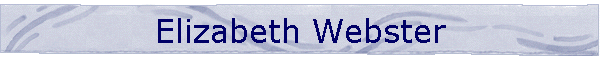 Elizabeth Webster