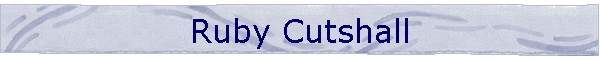 Ruby Cutshall