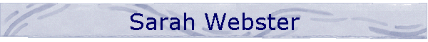 Sarah Webster